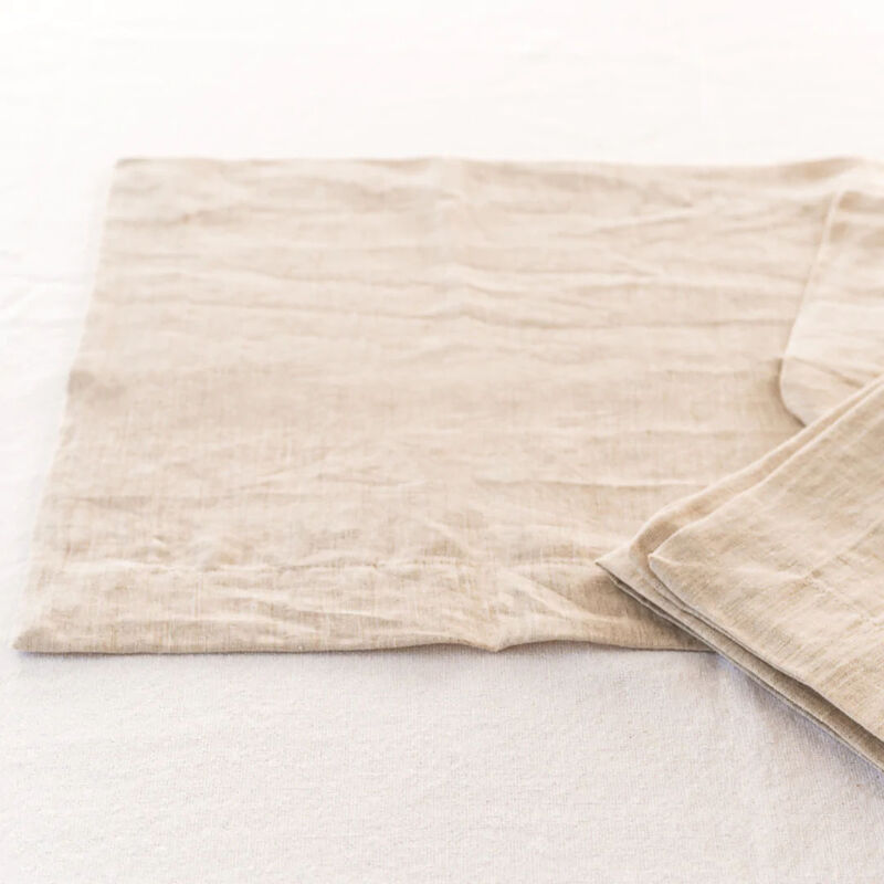 Home Lab 100% French Linen Placemat 50x35cm Set Of 4 image number 3